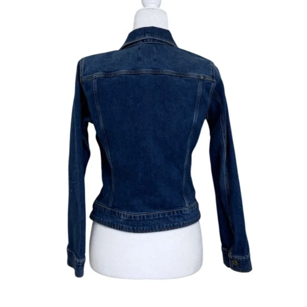 G-Star Raw Denim Jacket Elto Pure Stretch Slim Blue Button-Up Size M NEW - Picture 3 of 8
